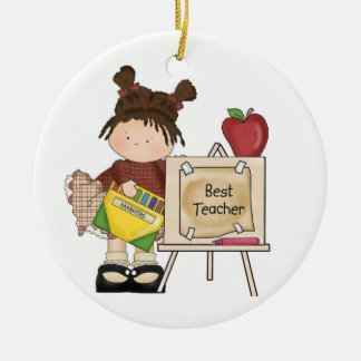 Bestes Lehrer-Gestell Keramikornament