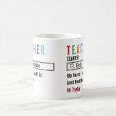 Bestes Lehrersuchergebnis Personalisiert Kaffeetasse (Mittel)