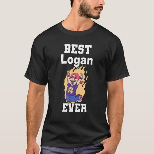 Bestes Logan je T-Shirt (Vorderseite)
