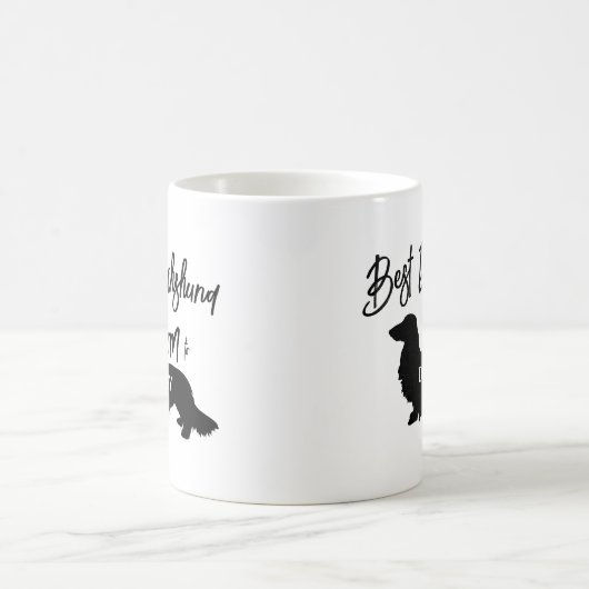 Bestes Long Hair Dackel Hund Mama Geschenk Kaffeetasse (Mittel)