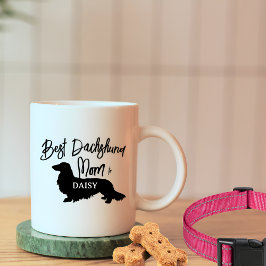 Bestes Long Hair Dackel Hund Mama Geschenk Kaffeetasse