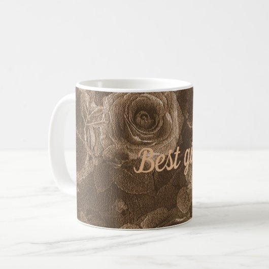 Bestes Mädchen Kaffeetasse (Vorderseite Links)