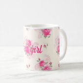 Bestes Mädchen Kaffeetasse (VorderseiteRechts)