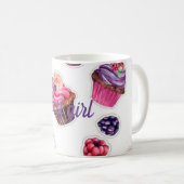 Bestes Mädchen Kaffeetasse (VorderseiteRechts)