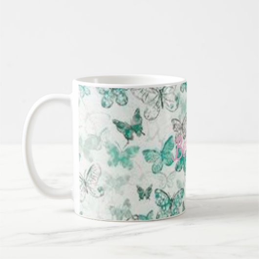 Bestes Mädchen Kaffeetasse (Links)