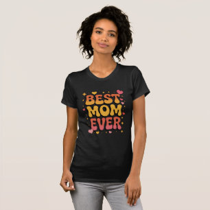 Bestes Mama Aller Zeiten Boho Blumen T-Shirt