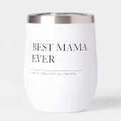 Bestes MAMA-Geschenk für Personalisiertes Foto (Rückseite)