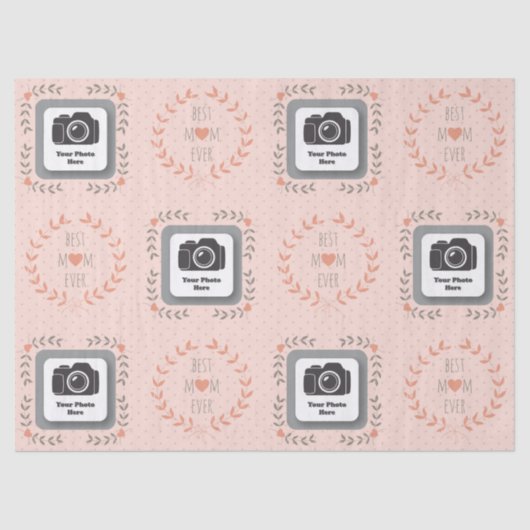 Bestes Mama-überhaupt Seidenpapier (Vorderseite)