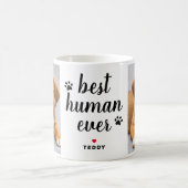 Bestes menschliches jemals Personalisiertes Dog Pe Kaffeetasse (Mittel)