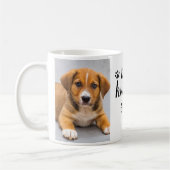 Bestes menschliches jemals Personalisiertes Dog Pe Kaffeetasse (Links)