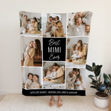 Bestes MIMI Aller Zeiten Individuelle Fleece-Decke