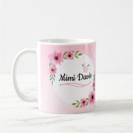Bestes Mimi in der WeltBlumen-Tasse Kaffeetasse