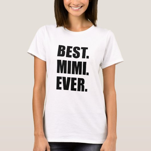 Bestes Mimi überhaupt T-Shirt (Vorderseite)