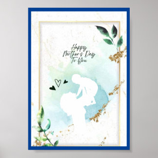 Bestes Mother-Day-Geschenkposter Poster