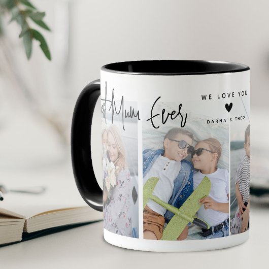 Bestes-Mum-aller-Zeiten-Script 4x Foto Tasse