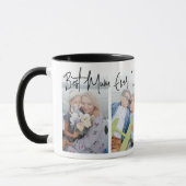 Bestes-Mum-aller-Zeiten-Script 4x Foto Tasse (Links)