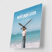 Bestes MuM-Foto je Quadratische Wanduhr (Winkel)