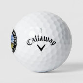 Bestes Musikband von Par, Personalisiertes Foto un Golfball (Logo)