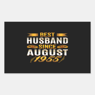 Bestes Musikfestival seit August 1955 Rechteckiger Aufkleber