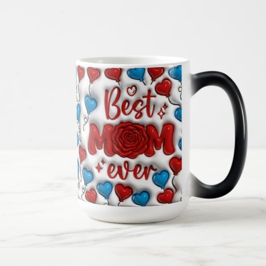Bestes-Mutter-Tasse-Design, Sublimationsdesign. Verwandlungstasse (Rechts)