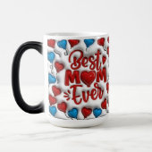 Bestes-Mutter-Tasse-Design, Sublimationsdesign. Verwandlungstasse (Links)