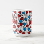 Bestes-Mutter-Tasse-Design, Sublimationsdesign. Verwandlungstasse (Zentrum)