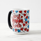 Bestes-Mutter-Tasse-Design, Sublimationsdesign. Verwandlungstasse (Vorderseite Links)