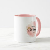 Bestes Muttergeschenk "Liebe dich, Mama" – Wasserf Tasse (VorderseiteRechts)