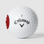 Bestes Nana-Geschenk Golfball (Logo)