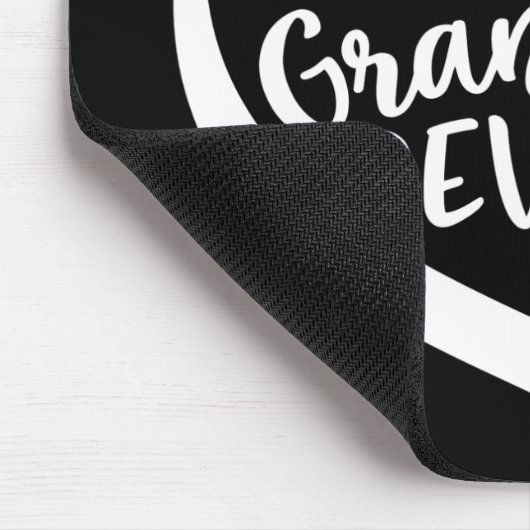 Bestes Oma-Ever-Herz-Geschenk Mousepad (Ecke)
