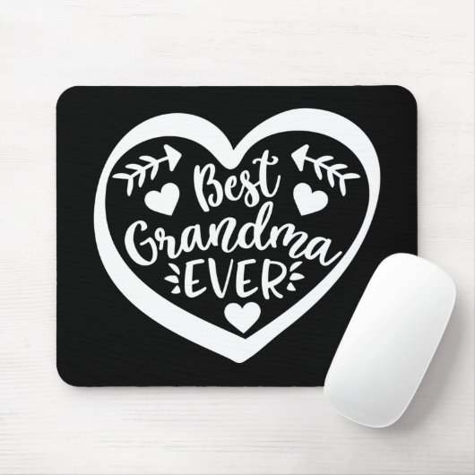 Bestes Oma-Ever-Herz-Geschenk Mousepad (Mit Mouse)