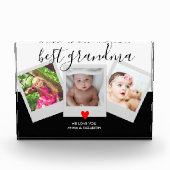 Bestes Oma Foto Collage Personalisiertes Skript (Vorderseite)
