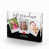 Bestes Oma Foto Collage Personalisiertes Skript (Rechts)