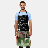 Bestes Oma-Foto-Collage-Raster aller Zeiten Schwar Schürze (Getragen)