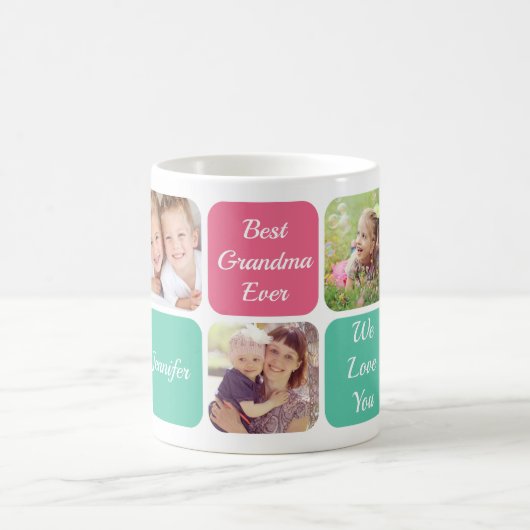 Bestes Oma-Foto Kaffeetasse (Mittel)