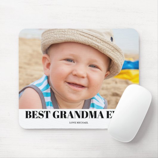 Bestes Oma-Foto Mousepad (Mit Mouse)