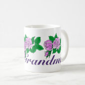 Bestes Oma für Rose Tasse (VorderseiteRechts)