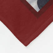 Bestes Oma-je-Foto Fleecedecke (Ecke)