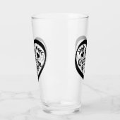 Bestes Oma-je-Geschenk Glas (Links)