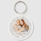 Bestes Oma je Modernes Klassisches Foto Schlüsselanhänger (Vorderseite)