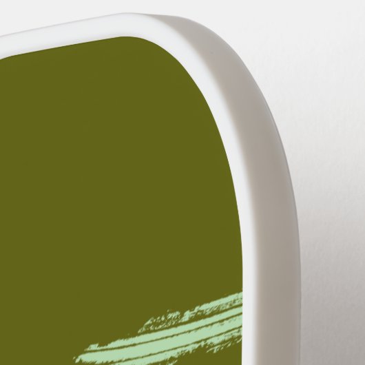 Bestes Oma mit Monogrammatikalischen Initialen Lig Pickleball Schläger (Linke Seite)