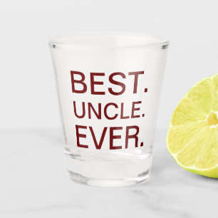 Bestes Onkel-jemals-Shootglas Schnapsglas