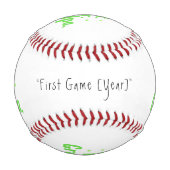 Bestes Opa-Baseball - Cooles Opa-Geschenk Baseball (Rückseite)