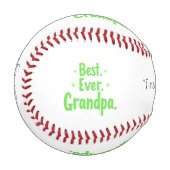 Bestes Opa-Baseball - Cooles Opa-Geschenk Baseball (Vorderseite Links)