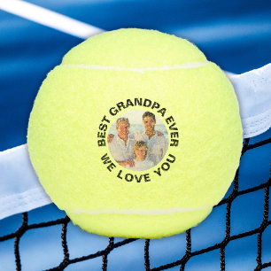 Bestes Opa-Ever-Foto Tennisbälle