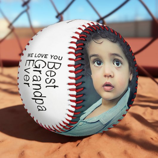 Bestes Opa-Foto Baseball