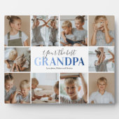 Bestes Opa-Foto Fotoplatte (Vorderseite)