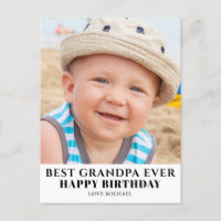 Bestes Opa Foto Geburtstag