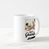 Bestes Opa-Foto Kaffeetasse (VorderseiteRechts)