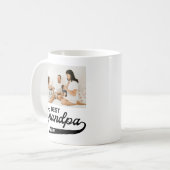Bestes Opa-Foto Kaffeetasse (Vorderseite Links)